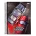 Caderno Espiral Universitário (Grande) 10 Matérias 160 Folhas Capa Dura Fast Race Jandaia - Envio de Capas Conforme Disponibilidade do Estoque