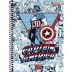 Caderno Espiral Universitário (Grande) 10 Matérias 160 Folhas Capa Dura Marvel Comics  3368415 Foroni - Envio de Capas Conforme Disponibilidade do Estoque