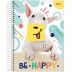 Caderno Espiral Universitário (Grande) 10 Matérias 160 Folhas Capa Dura Pets Love Jandaia - Envio de Capas Conforme Disponibilidade do Estoque