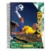 Caderno Espiral Universitário (Grande) 10 Matérias 160 Folhas Capa Dura Sport Jandaia - Envio de Capas Conforme Disponibilidade do Estoque