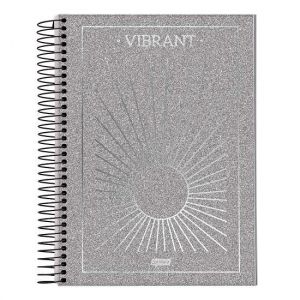 Caderno Espiral Universitário (Grande) 10 Matérias 160 Folhas Capa Dura Star Jandaia - Envio de Capas Conforme Disponibilidade do Estoque