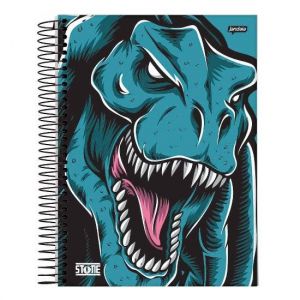 Caderno Espiral Universitário (Grande) 10 Matérias 160 Folhas Capa Dura Stone Jandaia - Envio de Capas Conforme Disponibilidade do Estoque