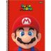 Caderno Espiral Universitário (Grande) 10 Matérias 160 Folhas Capa Dura Super Mario 3395056 Foroni - Envio de Capas Conforme Disponibilidade do Estoque