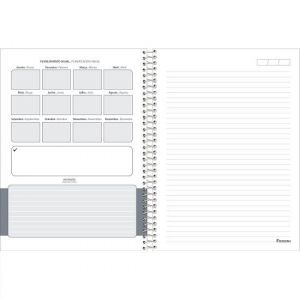 Caderno Espiral Universitário (Grande) 10 Matérias 160 Folhas Capa Dura UpTown 316807 Foroni - Envio de Capas Conforme Disponibilidade do Estoque