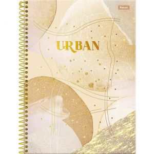 Caderno Espiral Universitário (Grande) 10 Matérias 160 Folhas Capa Dura Urban 3168114 Foroni - Envio de Capas Conforme Disponibilidade do Estoque