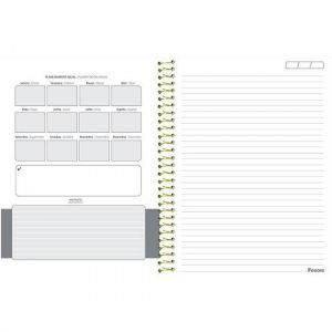 Caderno Espiral Universitário (Grande) 10 Matérias 160 Folhas Capa Dura Urban 3168114 Foroni - Envio de Capas Conforme Disponibilidade do Estoque