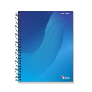 Caderno Espiral Universitário (Grande) 10 Matérias 160 Folhas Capa Dura Infinity 2462 Tamoio - Envio de Capas Conforme Disponibilidade do Estoque