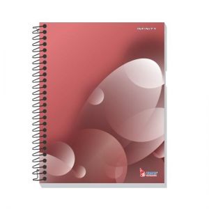 Caderno Espiral Universitário (Grande) 10 Matérias 160 Folhas Capa Dura Infinity 2462 Tamoio - Envio de Capas Conforme Disponibilidade do Estoque