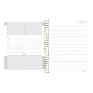 Caderno Espiral Universitário (Grande) 10 Matérias 200 Folhas Capa Dura Jump 3080012 Foroni - Envio de Capas Conforme Disponibilidade do Estoque