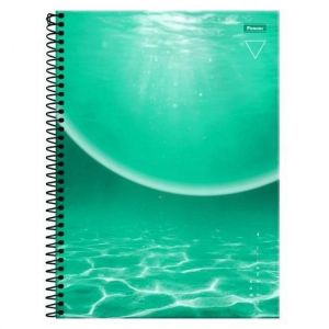 Caderno Espiral Universitário (Grande) 15 Matérias 240 Folhas Capa Dura 4 Elementos 3080284 Foroni - Envio de Capas Conforme Disponibilidade do Estoque