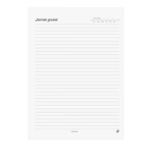 Caderno Espiral Universitário (Grande) 15 Matérias 240 Folhas Capa Dura Liga Da Justiça Jandaia - Envio de Capas Conforme Disponibilidade do Estoque