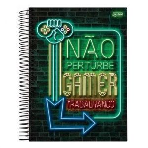 Caderno Espiral Universitário (Grande) 15 Matérias 240 Folhas Capa Dura Placas Jandaia - Envio de Capas Conforme Disponibilidade do Estoque