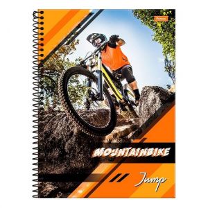 Caderno Espiral Universitário (Grande) 15 Matérias 300 Folhas Capa Dura Jump 3080039 Foroni - Envio de Capas Conforme Disponibilidade do Estoque