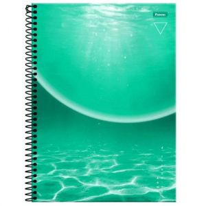 Caderno Espiral Universitário (Grande) 20 Matérias 320 Folhas Capa Dura 4 Elementos 3080292 Foroni -  Envio de Capas Conforme Disponibilidade do Estoque