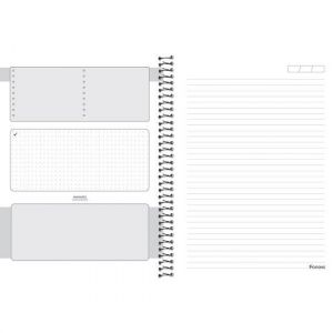 Caderno Espiral Universitário (Grande) 20 Matérias 320 Folhas Capa Dura Cliff Feminino 3066842 Foroni - Envio de Capas Conforme Disponibilidade do Estoque