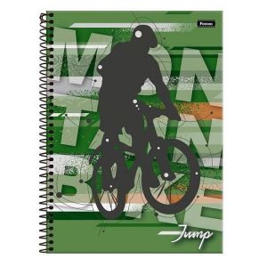 Caderno Espiral Universitário (Grande) 20 Matérias 400 Folhas Capa Dura Jump 3080047 Foroni - Envio de Capas Conforme Disponibilidade do Estoque