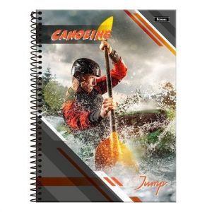 Caderno Espiral Universitário (Grande) 20 Matérias 400 Folhas Capa Dura Jump 3080047 Foroni - Envio de Capas Conforme Disponibilidade do Estoque