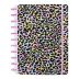 Caderno Grande 80 Folhas Costurado Animal Onça Candy Colors Note Mee