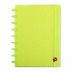 Caderno Médio 80 Folhas Bubble Neon Amarelo Pop Disc