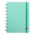 Caderno Médio 80 Folhas Yummy Colors Verde Menta Pop Disc