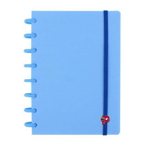 Caderno A5 Yummy Colors Azul Tutti Frutti Pop Disc