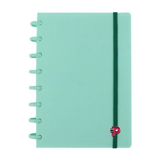 Caderno A5 Yummy Colors Verde Menta Pop Disc