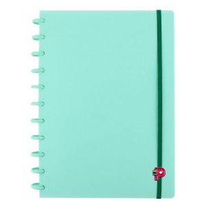 Caderno Grande Yummy Colors Verde Menta Pop Disc