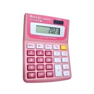 Calculadora De Mesa 8 Dígitos MJ8985A Moure Jar - Envio da Cor Conforme Disponibilidade do Estoque