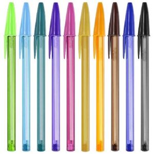 Caneta Esferográfica Bic Fashion Com 10 Unidades Bic