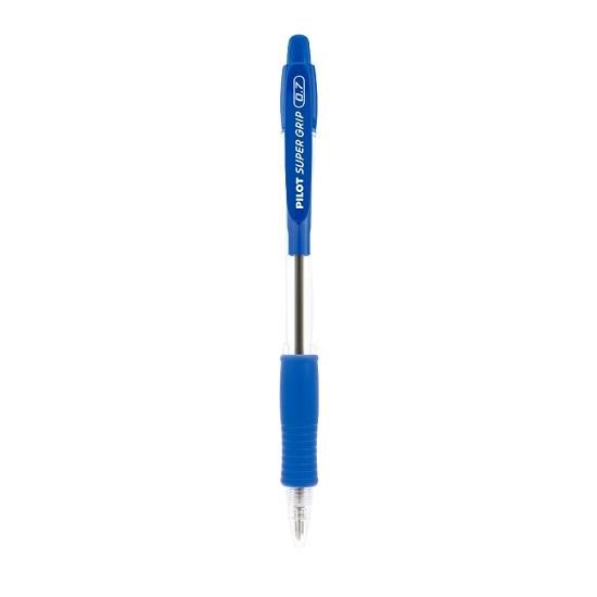 Caneta Esferográfica BPS Super Grip 0.7 Azul Pilot