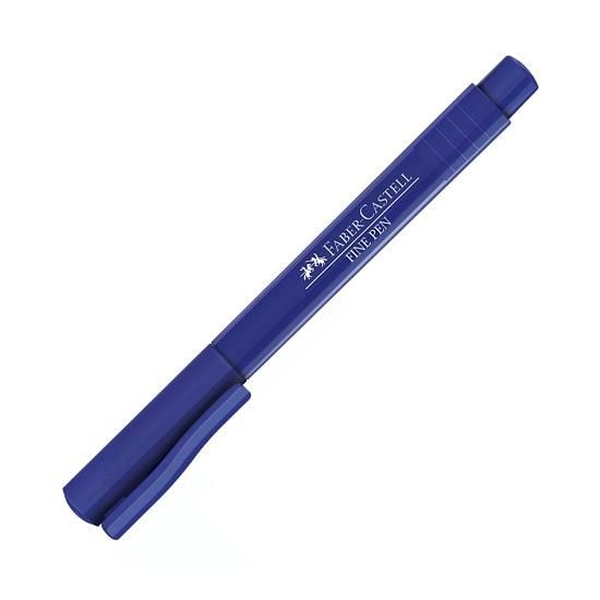 Caneta Fine Pen Azul Faber Castell