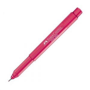 Caneta Fine Pen Rosa Faber Castell