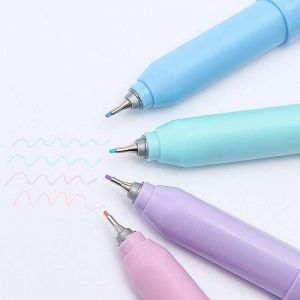 Caneta Fine Pen Tons Pastéis Com 4 Unidades Faber Castell