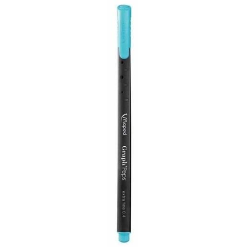 Caneta Fineliner Graph Peps Azul Céu 749106 Maped