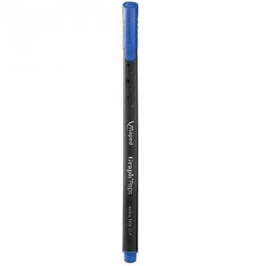 Caneta Fineliner Graph Peps Azul Marinho 749120 Maped