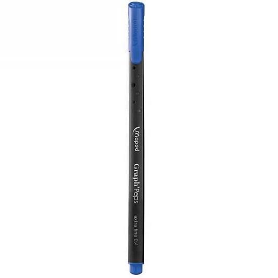 Caneta Fineliner Graph Peps Azul Marinho 749120 Maped