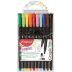 Caneta Fineliner Graph Peps Com 10 Cores 749150 Maped