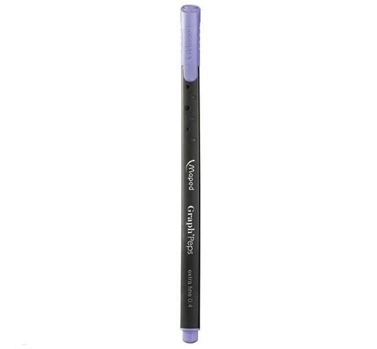 Caneta Fineliner Graph Peps Lilás 749103 Maped