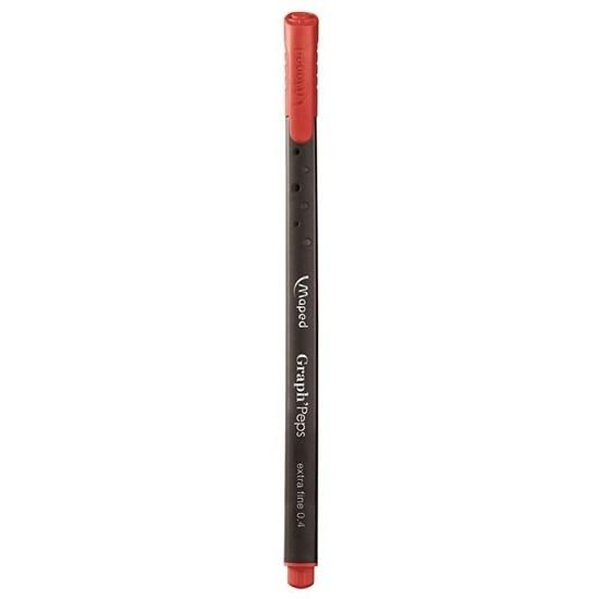 Caneta Fineliner Graph Peps Vermelho Batom 749117 Maped