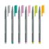 Caneta Fineliner Triplus Com 6 Cores Pastel 334SB6 Staedtler