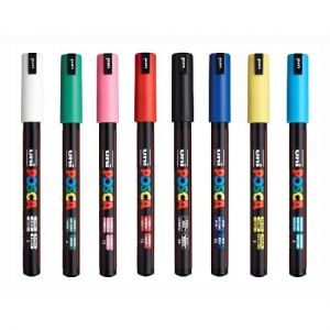 Caneta Posca PC-1MR Com 8 Cores Uni