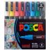 Caneta Posca PC-3M Com 8 Cores Uni