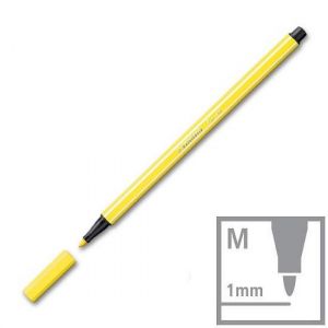 Caneta Stabilo Pen Amarelo 68/44