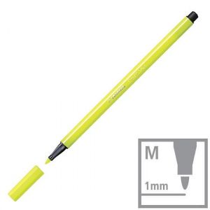 Caneta Stabilo Pen Amarelo Fluorescente 68/024