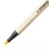 Caneta Stabilo Pen Brush Amarelo 568/44