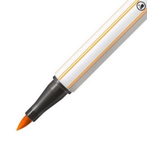 Caneta Stabilo Pen Brush Laranja 568/54