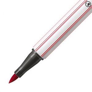 Caneta Stabilo Pen Brush Vermelho Escuro 568/50