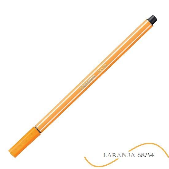 Caneta Stabilo Pen Laranja 68/54