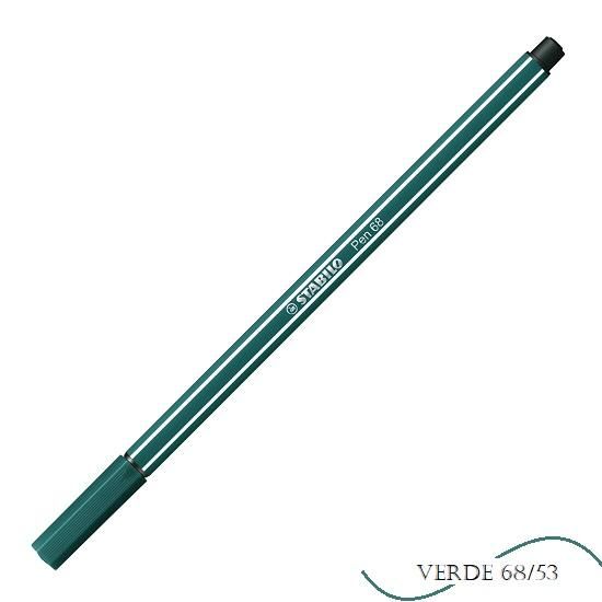 Caneta Stabilo Pen Verde 68/53