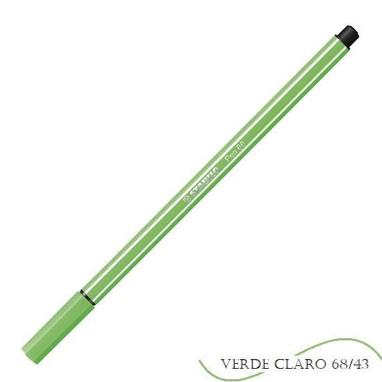 Caneta Stabilo Pen Verde Claro 68/43